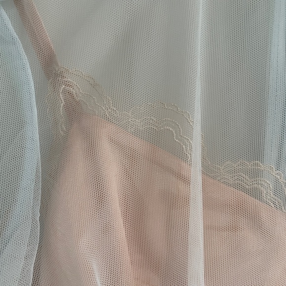 Simone Rocha Balloon-Sleeve Sheer Tulle Dress UK4/XS with inner slip - Picture 9 of 9